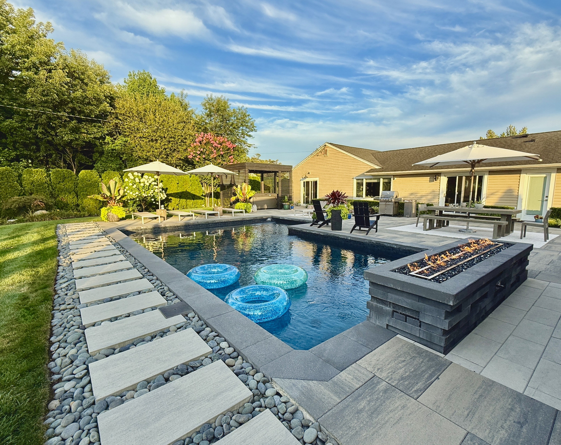 Pool Deck concrete installation in Salt Lake City